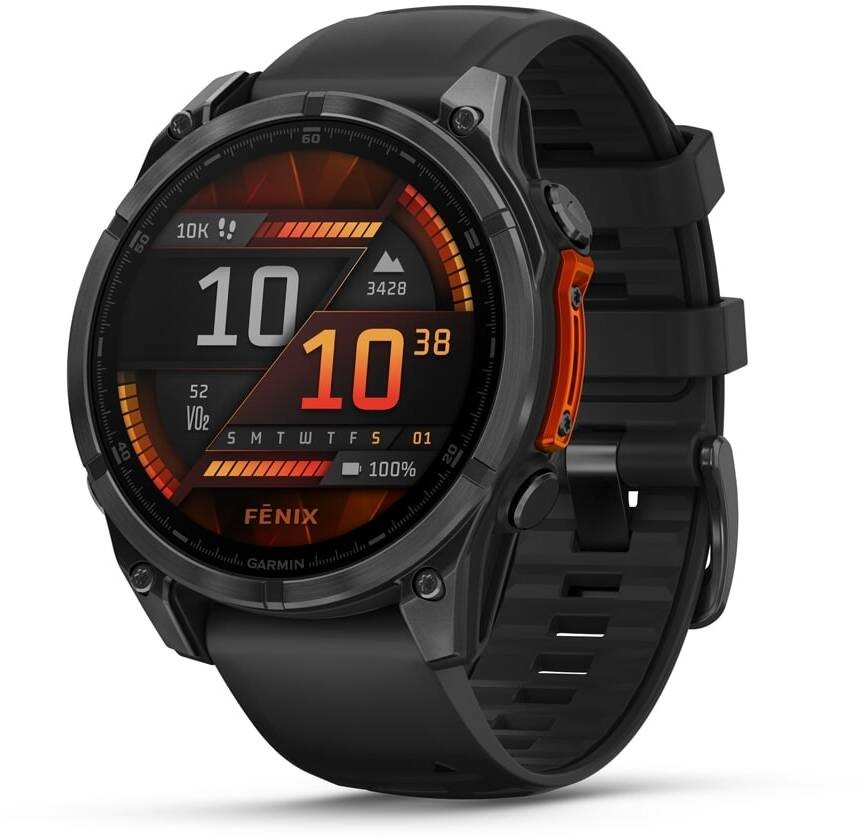 Garmin 010-02904-00 Fenix 8 – 47 mm AMOLED Smartwatch