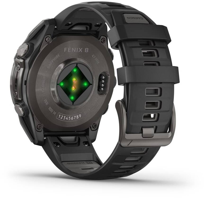 Garmin Fenix 8 – 47 mm AMOLED Titanium Sapphire 010-02904-21