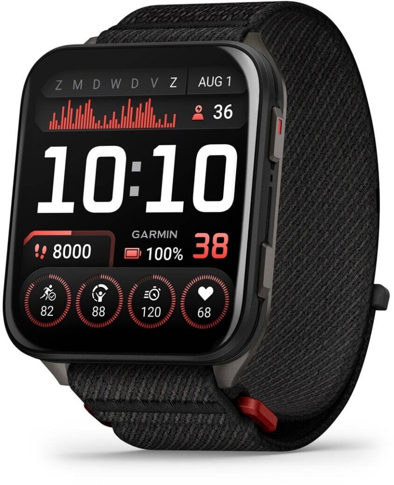 Garmin 010-02980-02 Venu X1 AMOLED Titanium Caseback - Smartwatch