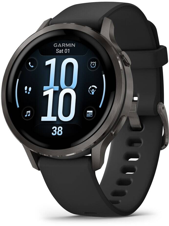 Garmin 010-03013-02 Venu 4 AMOLED GPS WiFi - Zwart - 41mm - Smartwatch