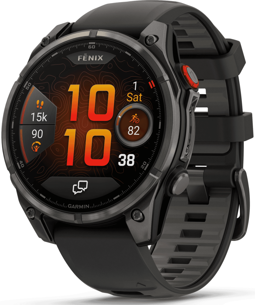 Garmin Fenix 8 Pro Sapphire LTE – 47 mm AMOLED Titanium Smartwatch 010-03198-01