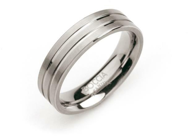 Boccia Titanium 0101-02 Unisex Ring