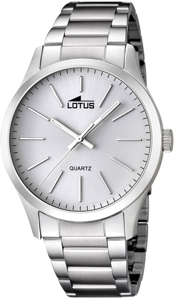 LOTUS MEN'S WHITE MINIMALIST STAINLESS STEEL WATCH BRACELET 15959/1