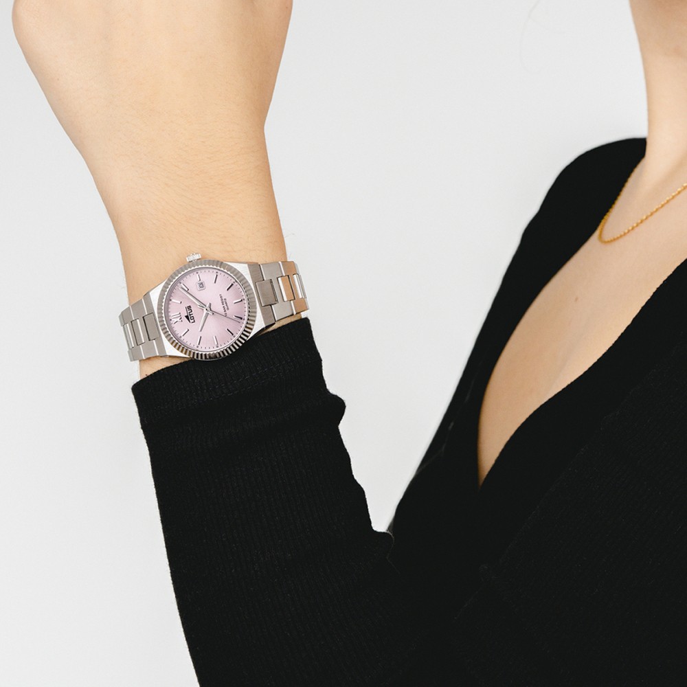 LOTUS WOMEN'S PINK STAINLESS STEEL WATCH BRACELET 18838/2
