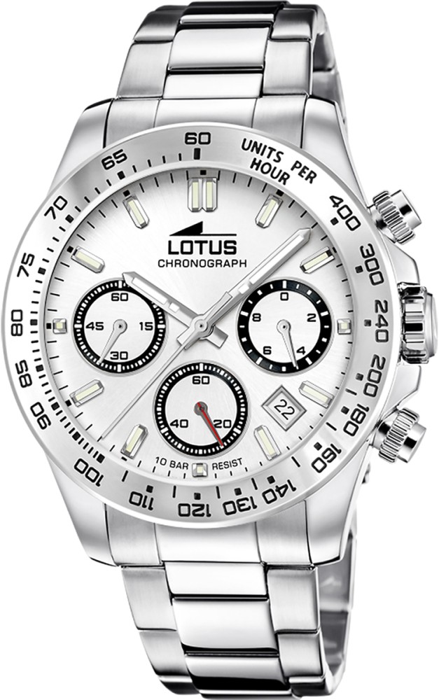 LOTUS MEN'S SILVER STAINLESS STEEL WATCH BRACELET 18912/1