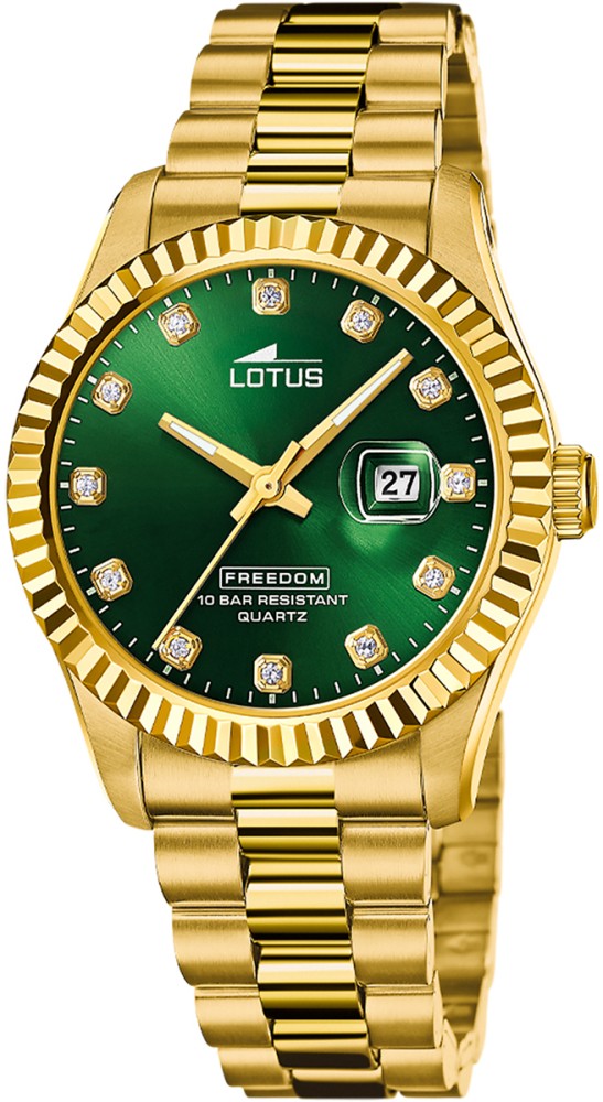 LOTUS MEN'S GREEN WATCH 19005/3