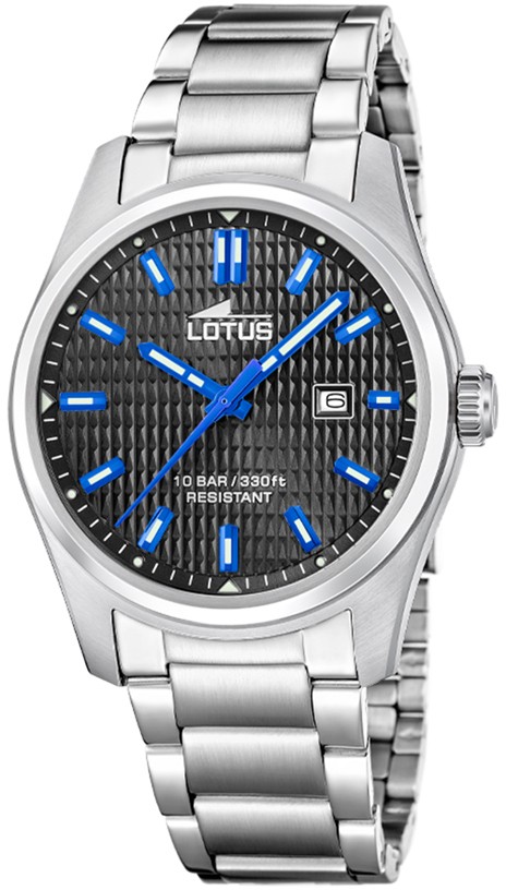 LOTUS MEN'S BLACK WATCH 19060/6