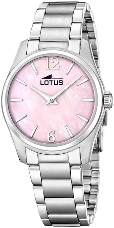 LOTUS WOMEN'S PINK STAINLESS STEEL WATCH BRACELET 19061/2