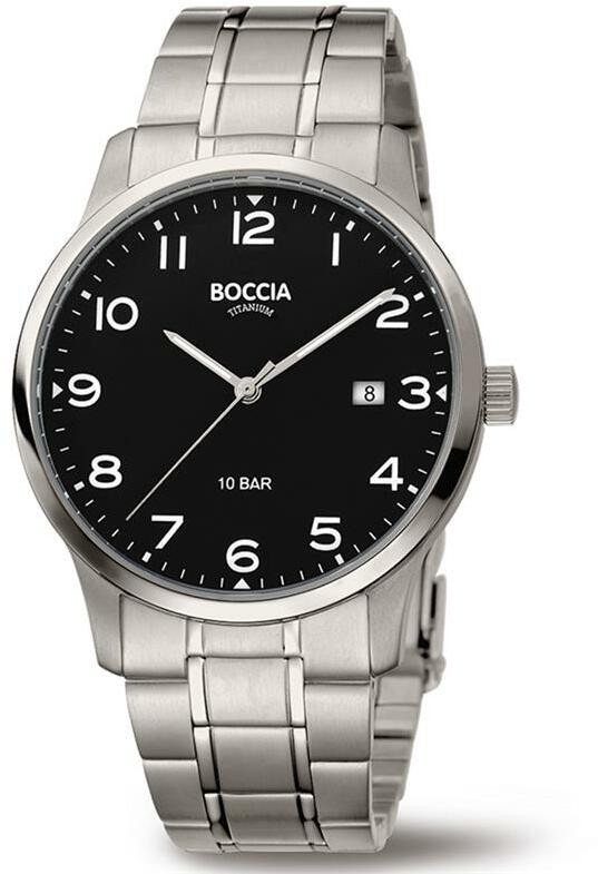 Boccia Titanium 3621-01 Heren Horloge