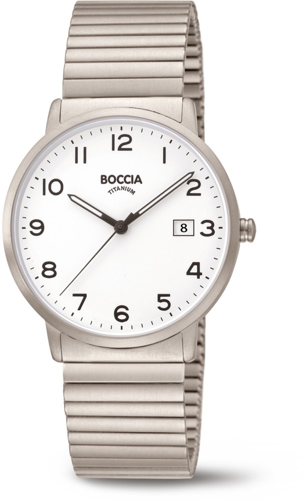 Boccia Titanium 3660-01 Heren Horloge