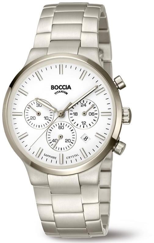 Boccia Titanium 3746-01 Heren Horloge