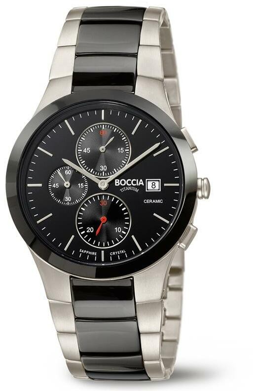 Boccia Titanium 3748-01 Heren Horloge