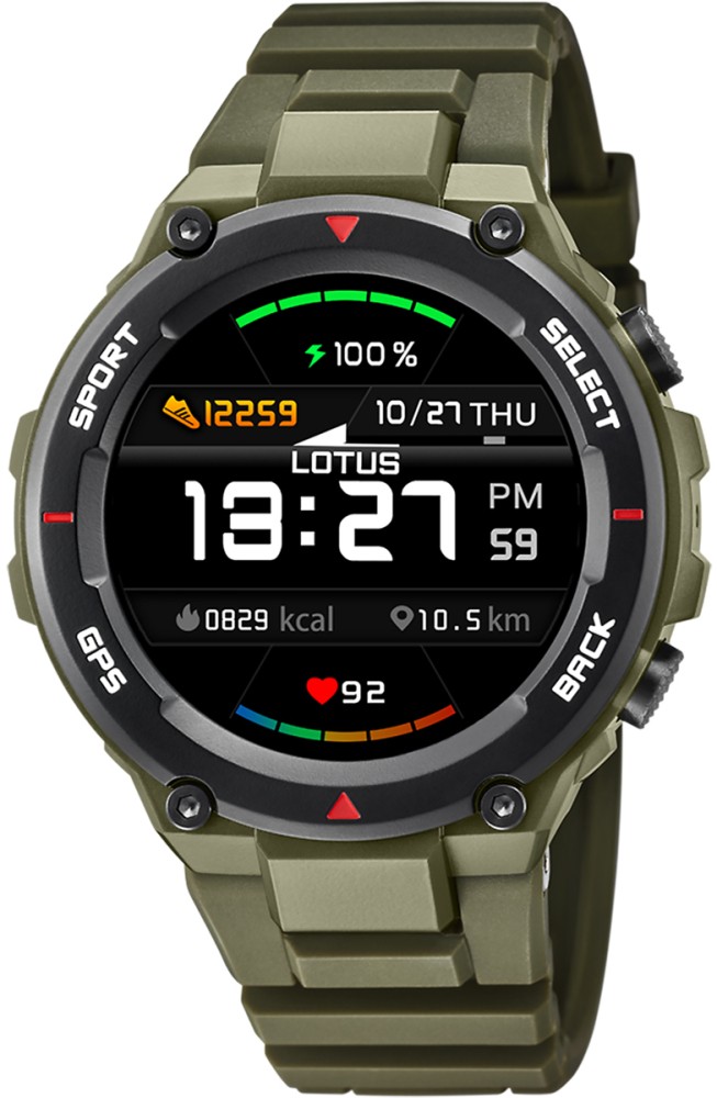 SMARTWATCH LOTUS 50024/3 WITH GPS, RUBBER STRAP, BLUETOOTH, MEN