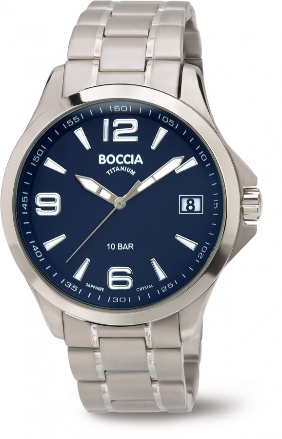 Boccia Titanium 3591-03 Heren Horloge