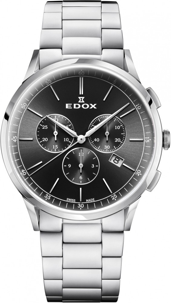 Edox 10236 3M NIN Les Vauberts Heren Horloge