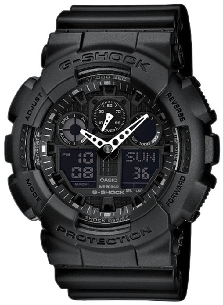 G-Shock GA-100-1A1ER Classic Heren Horloge