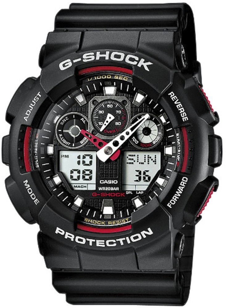 G-Shock GA-100-1A4ER Classic Heren Horloge