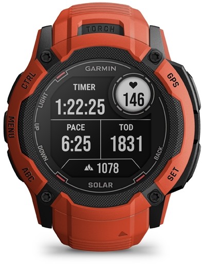 Garmin 010-02805-01 Instinct 2X Solar   Unisex Smartwatch