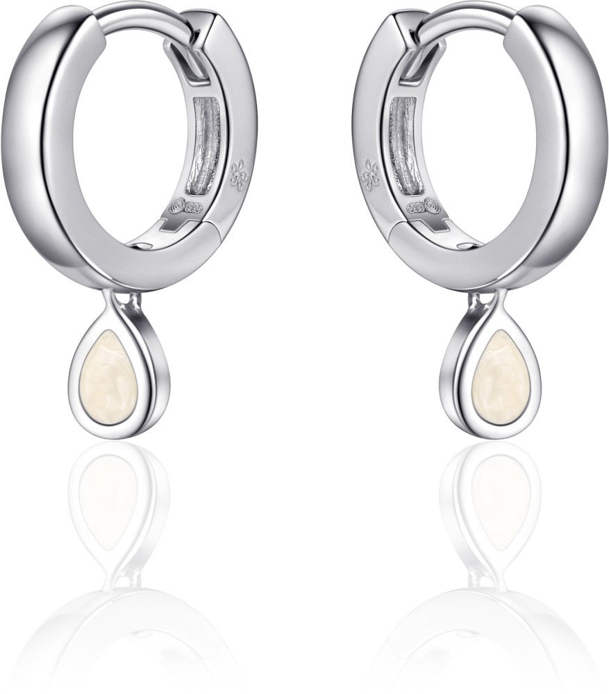 Gisser Jewels Oorsieraden I05E009 - Gerhodineerd sterling zilver