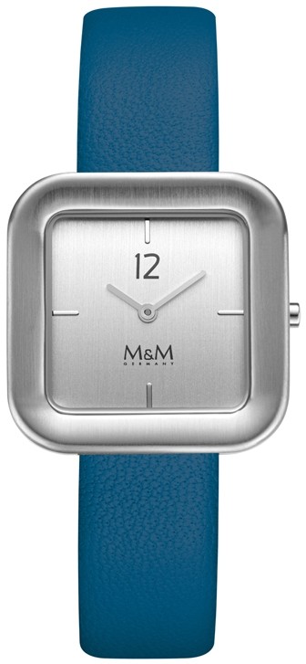 M&M Germany M11965-923 Square line Dames Horloge