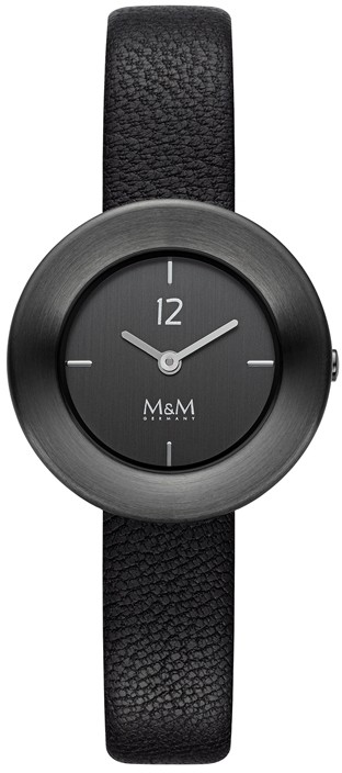M&M Germany M11966-485 Matt circle Dames Horloge