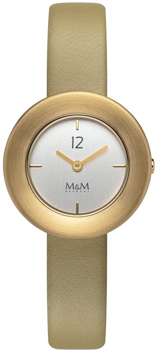 M&M Germany M11966-713 Matt circle Dames Horloge