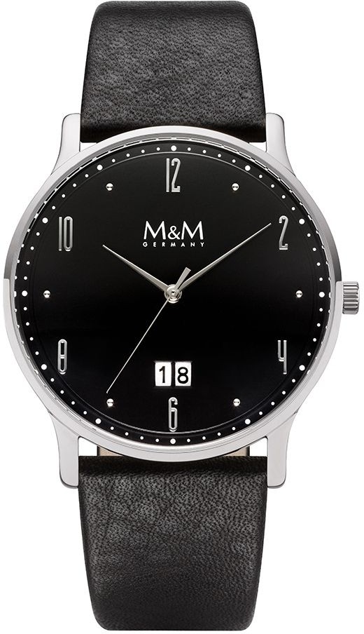 M&M Germany M11940-446 Flat design Heren Horloge