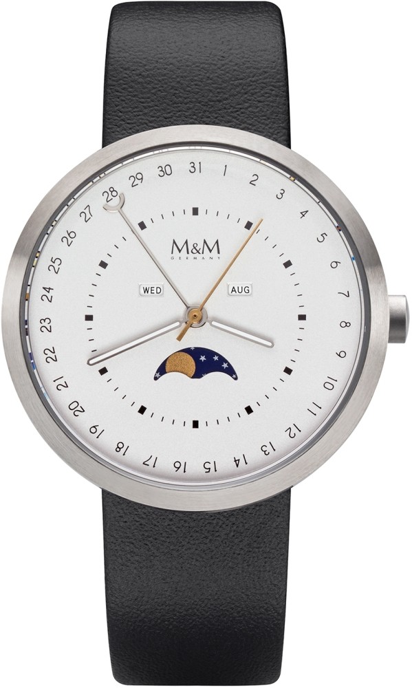 M&M Germany M11949-423 Moon Dames Horloge