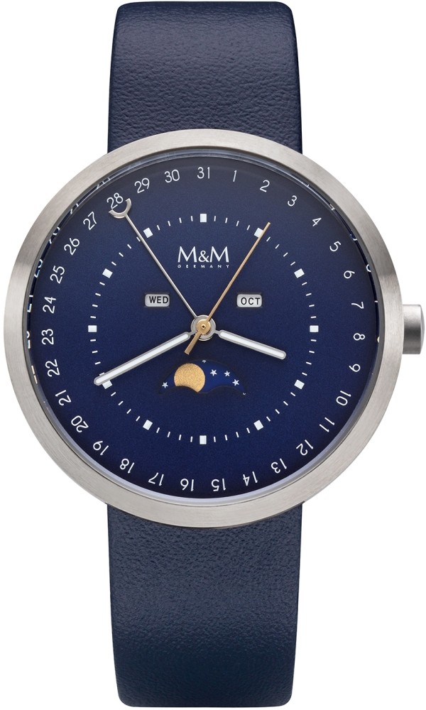 M&M Germany M11949-828 Moon Dames Horloge