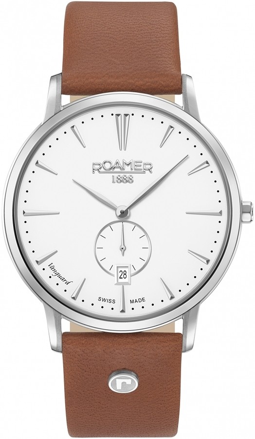 Roamer 980812 41 25 09 Vanguard Slim Line Small Second Heren Horloge