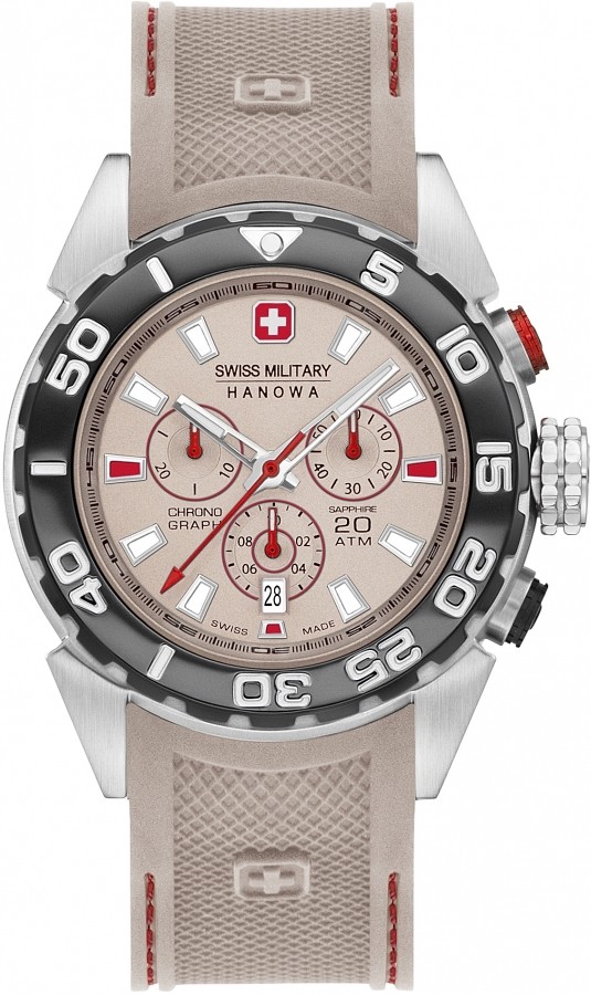 Swiss Military Hanowa 06-4324.04.014 SCUBA DIVER CHRONO Heren Horloge