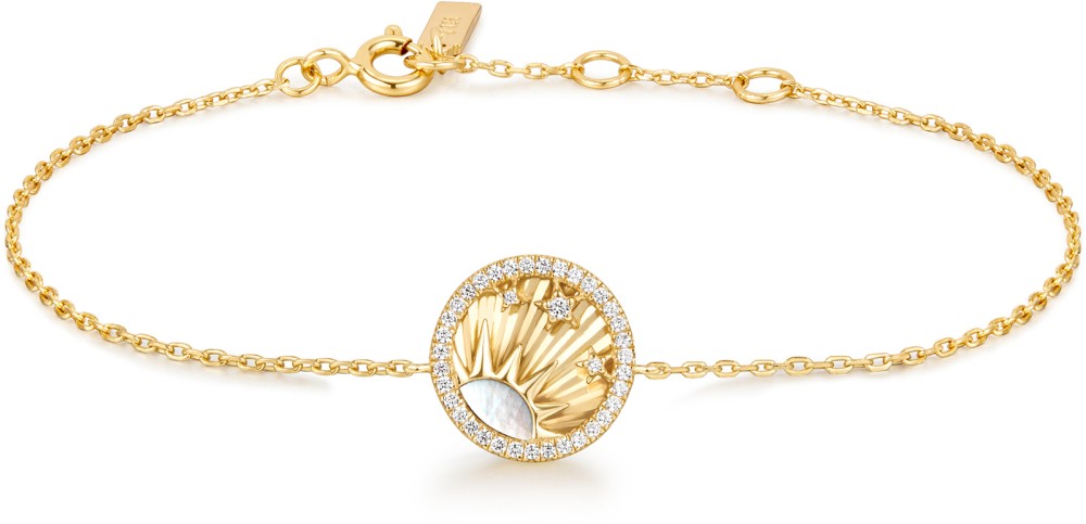 Ania Haie AH B059-04G Sunshine Chaser Dames Armband - Schakelarmband