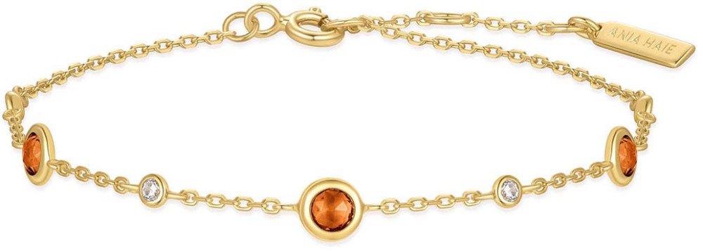 Ania Haie AH B066-01G Melodic Poet Dames Armband - Schakelarmband