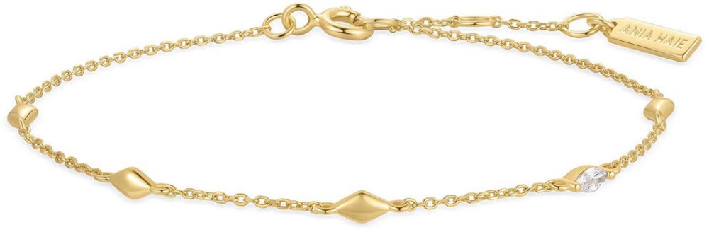 Ania Haie AH B066-03G Melodic Poet Dames Armband - Schakelarmband