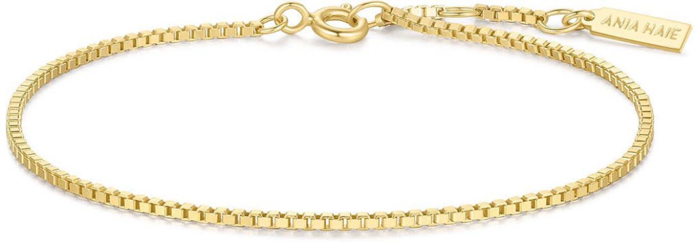 Ania Haie AH B068-01G Lady Cozy Dames Armband - Schakelarmband