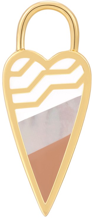 Ania Haie AH EC048-10G Pop Charms Dames Hanger - Hart