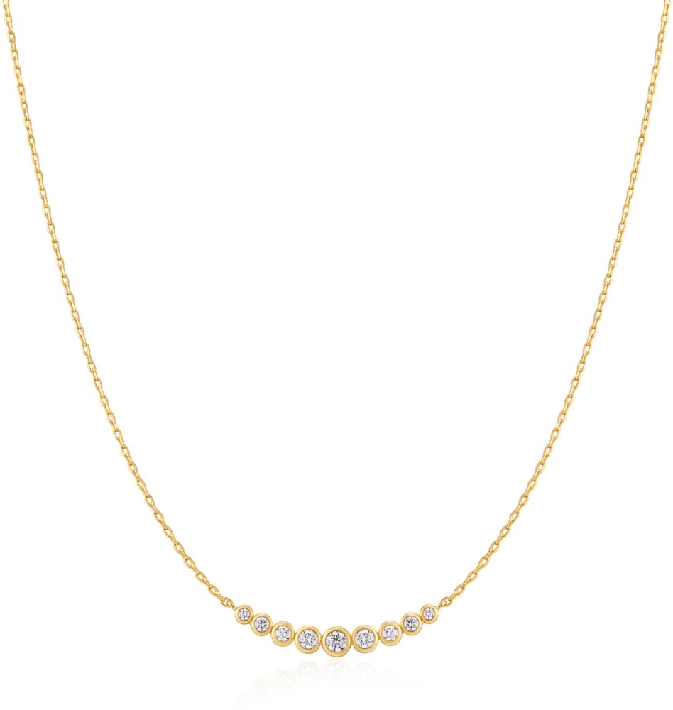 Gold Graduated Necklace S