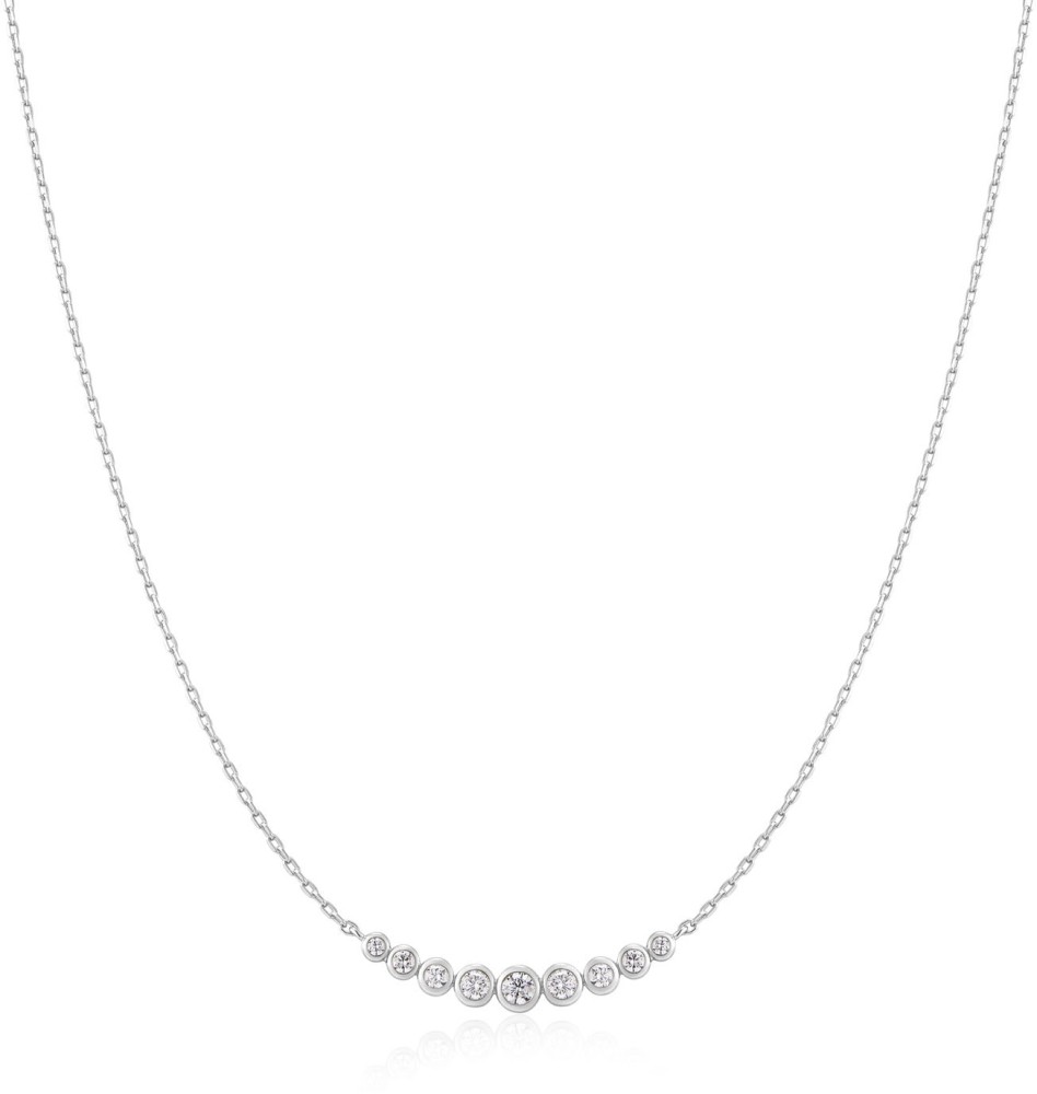 Silver Graduated Necklace S