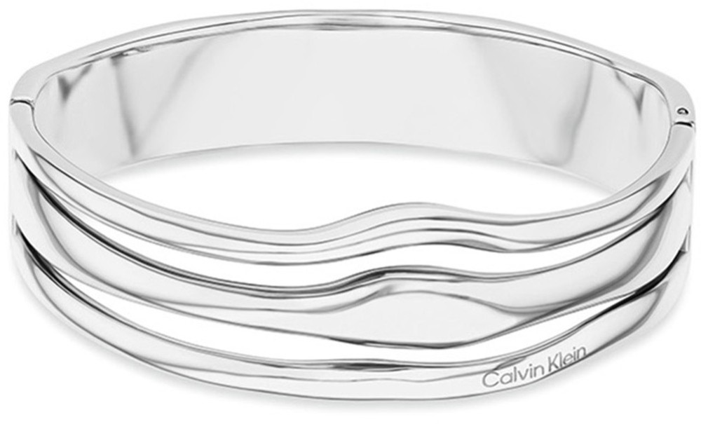 Calvin Klein CJ35000718 CK WAVY Dames Armband - Bangle
