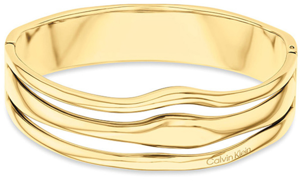 Calvin Klein CJ35000719 CK WAVY Dames Armband - Bangle