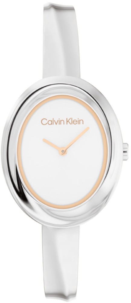 Calvin Klein CK25100055 TWISTED BEZEL Dames Horloge