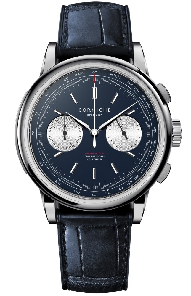 Corniche Heritage Chronograph Club des Sports Courchevel - Limited Edition 200 stuks