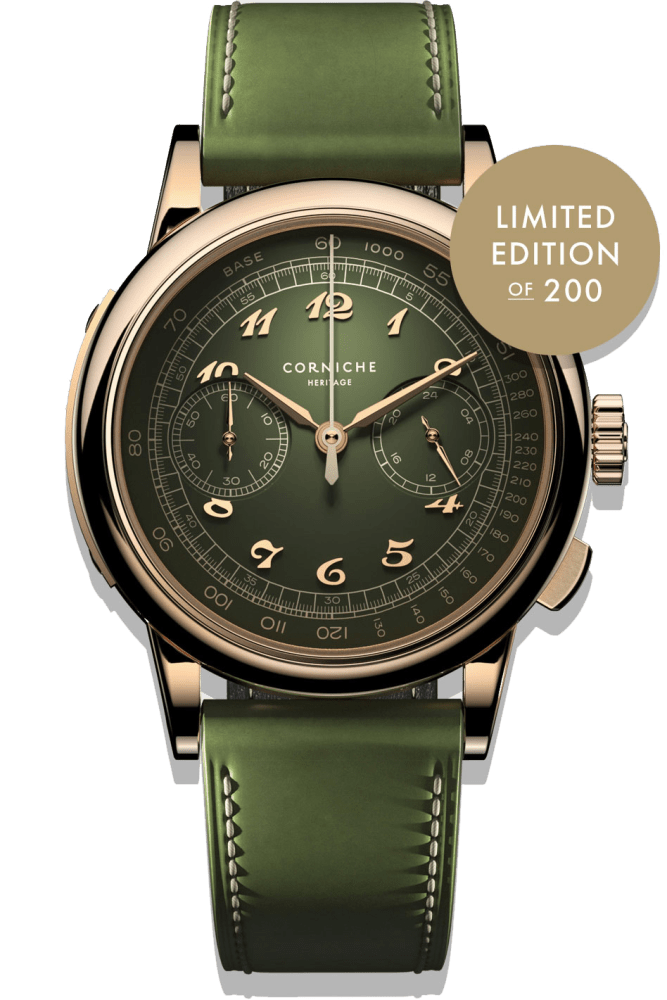 Corniche Heritage Chronograph Conifère - Limited Edition 200 stuks