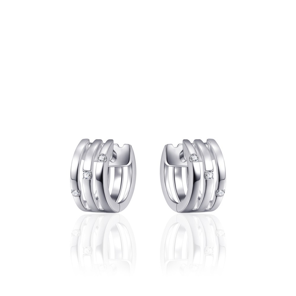 Gisser Jewels Silver Earrings