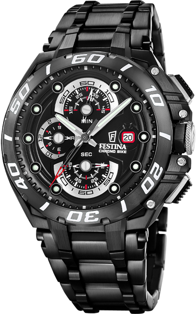 FESTINA MEN'S BLACK WATCH F20756/1