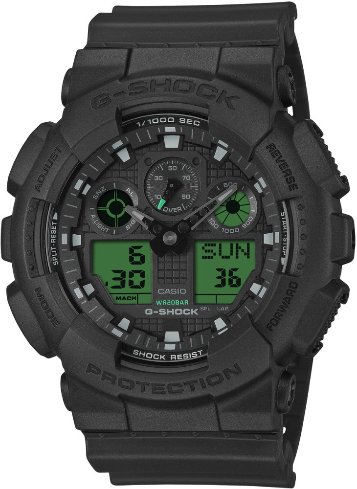 G-Shock GA-100BEG-1AER Heren Horloge