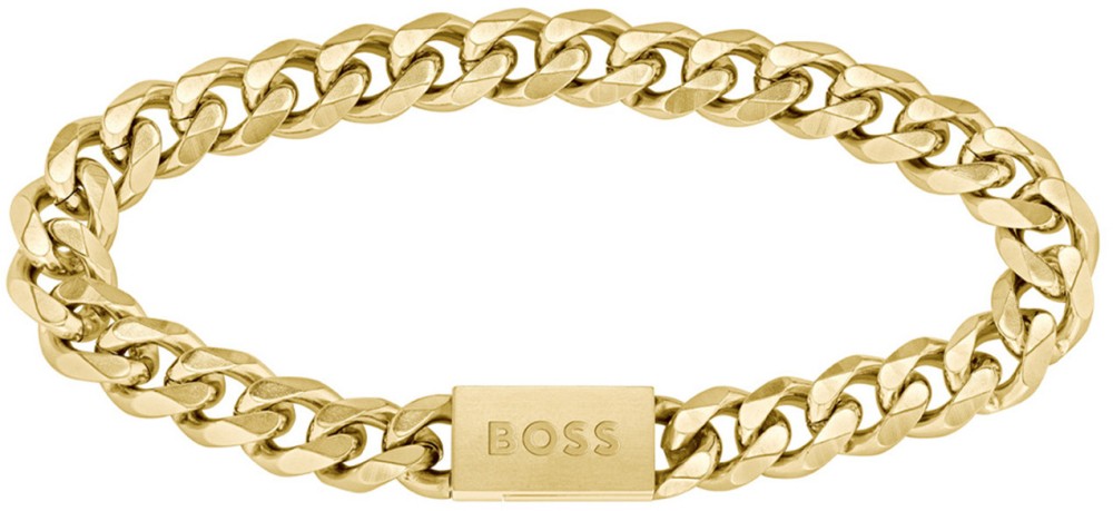 BOSS HBJ1580403M CHAIN FOR HIM Heren Armband - Schakelarmband