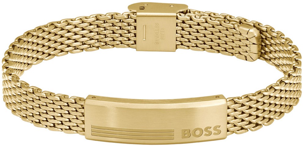 BOSS HBJ1580610 ALEN Heren Armband - Schakelarmband