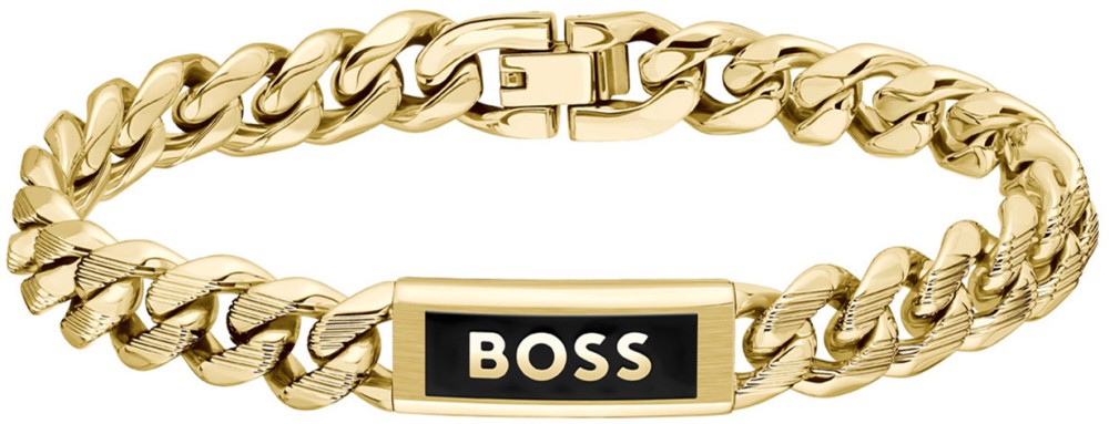 BOSS HBJ1580680M Heren Armband - Schakelarmband