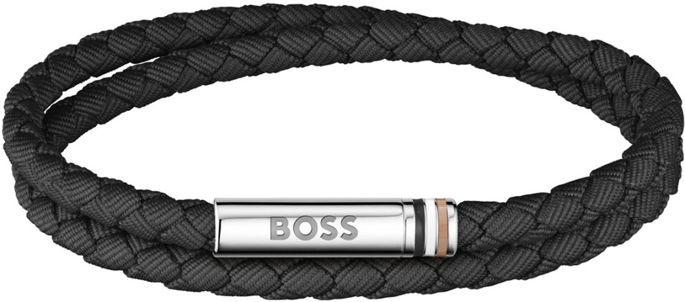 Hugo Boss Heren Armband Nylon HBJ1580796 19cm